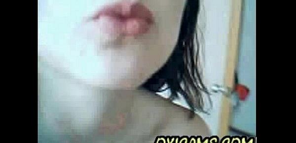  Turkish girl masturbating for webcam (new)